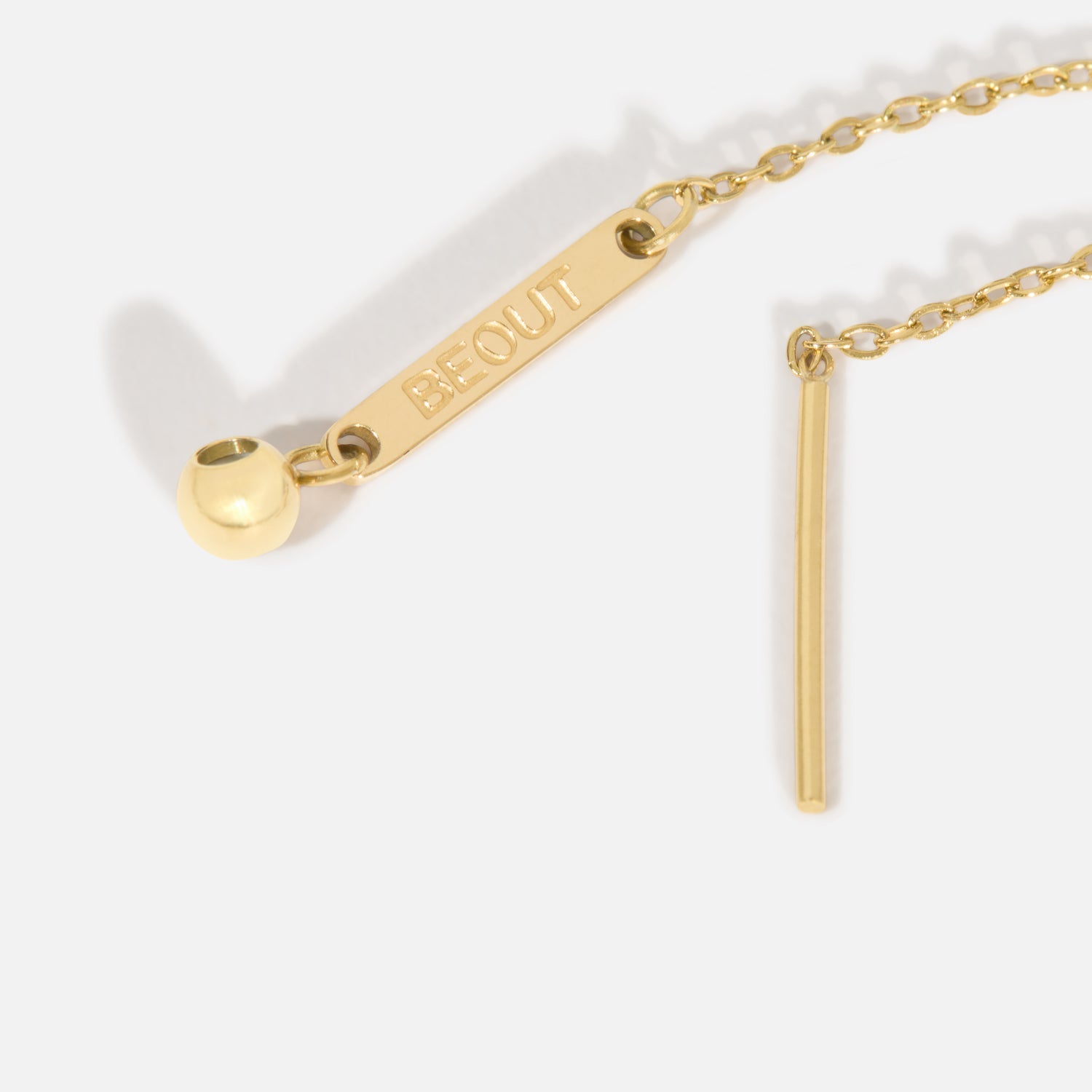 Pulseira Beout Momentos Banhada em Ouro 18k