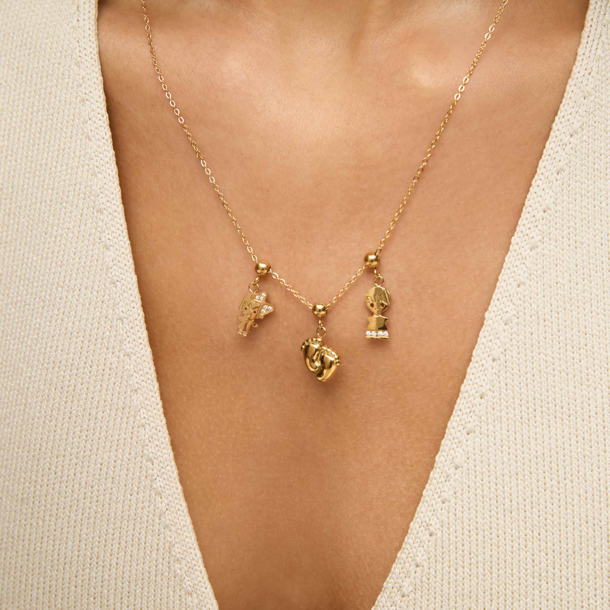 Pingente Meu Bebê Banhado em Ouro 18k