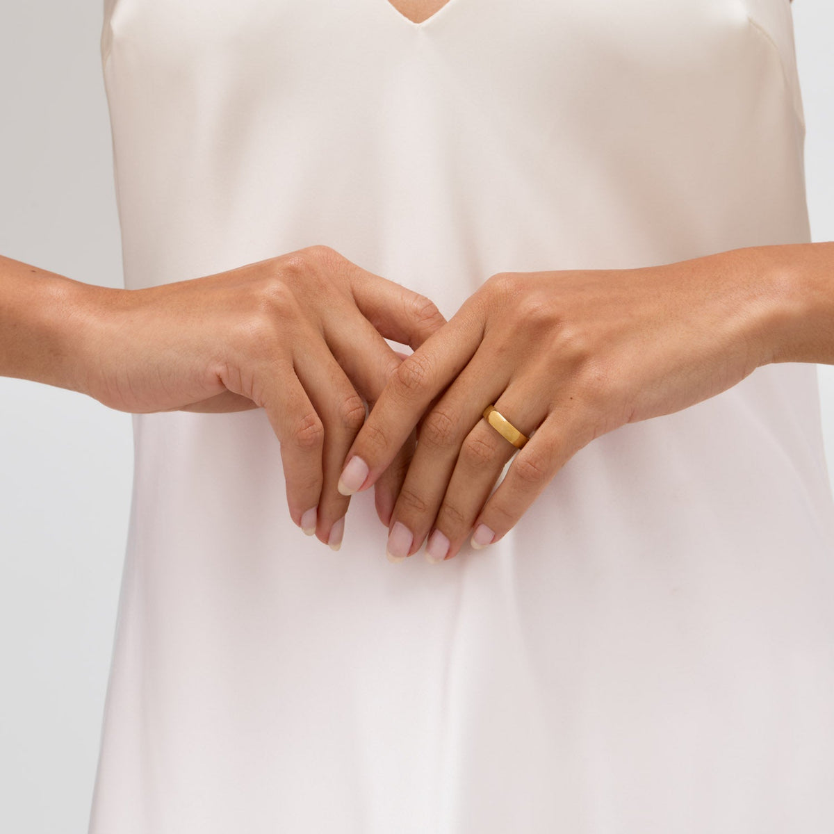 Aliança Clássica 5MM Banhada em Ouro 18k