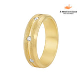 Aliança Veneza Banhada em Ouro 18k