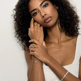 Anel Triplo Glamour Banhado em Ouro 18k