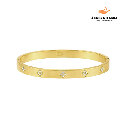 Bracelete Florenza Banhado em Ouro 18k 