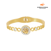 Bracelete Árvore da Vida Banhado em Ouro 18k
