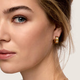 Brincos Florenza Banhados em Ouro 18k