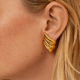 Brincos Viena Banhados em Ouro 18k