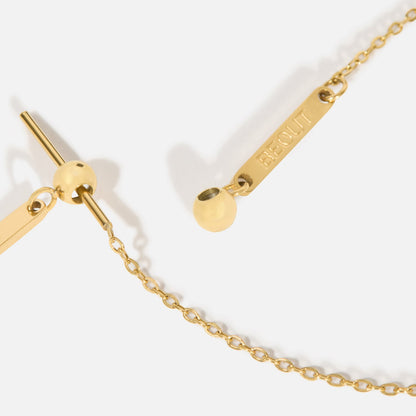 Colar Beout Momentos Banhado em Ouro 18k