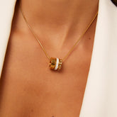 Colar Triplo Momentos Banhado em Ouro 18k