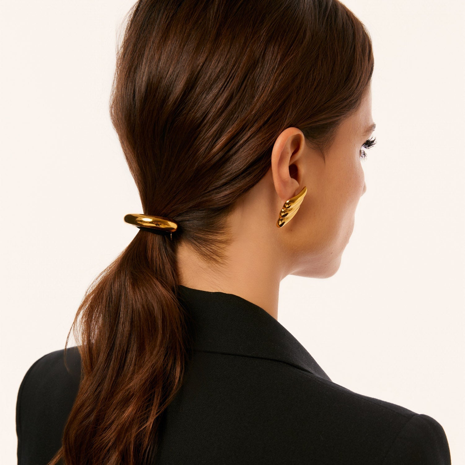 Elástico Glamour Banhado em Ouro 18k