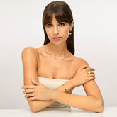 Colar Elos Banhado em Ouro 18k