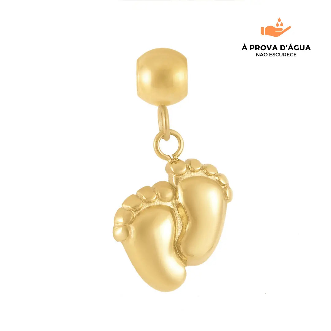 Pingente Meu Bebê Banhado em Ouro 18k