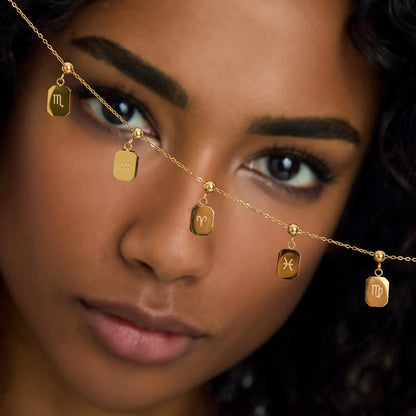 Pingente Signo Áries Banhado em Ouro 18k