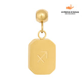 Pingente Signo Sagitário Banhado em Ouro 18k