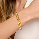 Pulseira Milano Slim Banhada em Ouro 18k