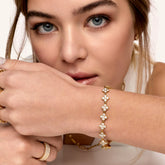 Pulseira Trevo Beout Classic Banhada em Ouro 18k