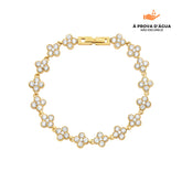 Pulseira Trevo Beout Classic Banhada em Ouro 18k