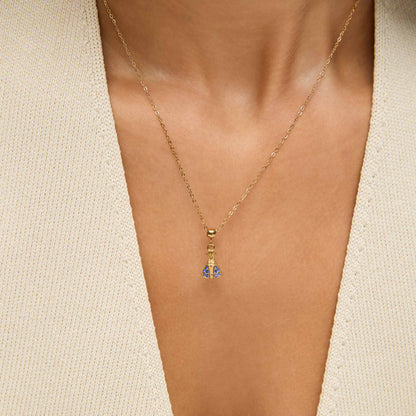 Pingente Nossa Senhora Aparecida Banhado em Ouro 18k